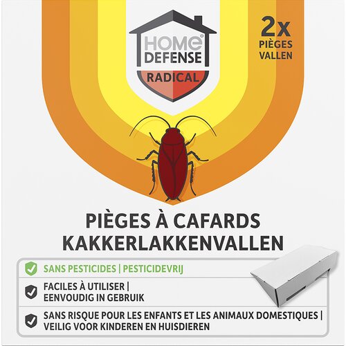 HOME DEFENSE® Kakkerlakkenvallen 2 stuks