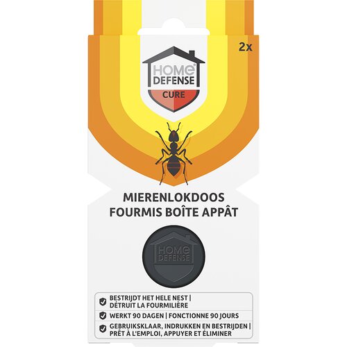 HOME DEFENSE® Mierenlokdoos 2 stuks