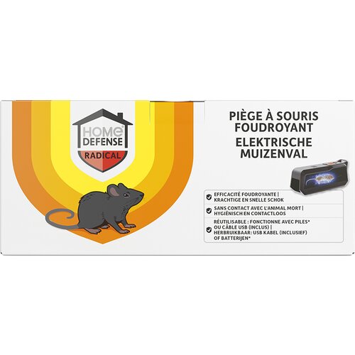 HOME DEFENSE® Muizenval Elektrisch