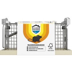 HOME DEFENSE® Muizenvangkooi Hout 1 stuk