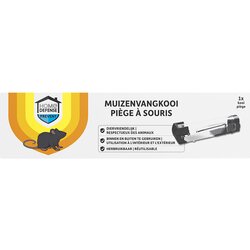 HOME DEFENSE® Muizenvangkooi Kunststof 1 stuk