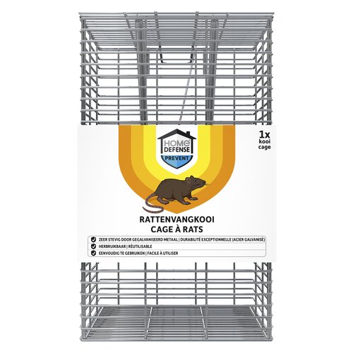 HOME DEFENSE® Rattenvangkooi 1 stuk