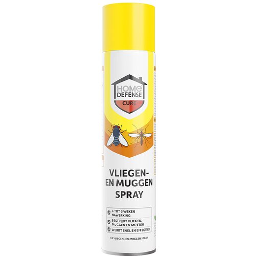 HOME DEFENSE® Vliegenspray en Muggenspray 400ml 
