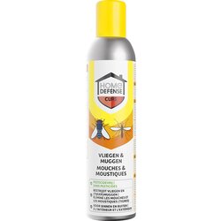 HOME DEFENSE® Vliegenspray en Muggenspray Pesticidevrij 300ml