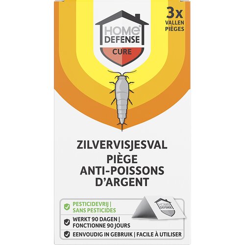 HOME DEFENSE® Zilvervisjesval 3 stuks