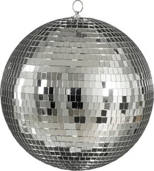 House of Seasons kerstbal spiegel zilver Ø 30cm