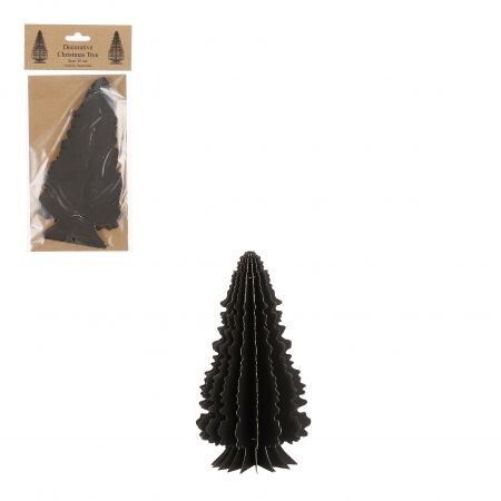 House of seasons Kerstboom d20h20cm zwart
