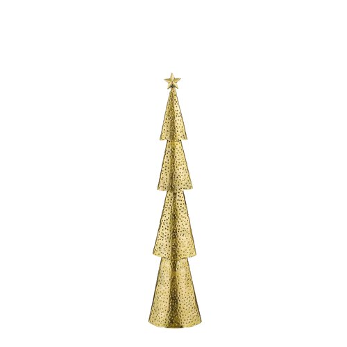 House of Seasons Kerstboom goud - l14,5xb8xh68cm