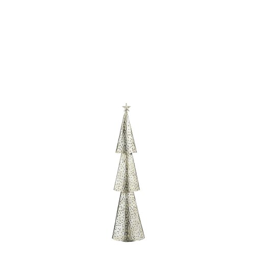 House of Seasons Kerstboom zilver - l11xb7xh47,5cm