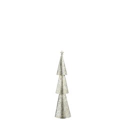House of Seasons Kerstboom zilver - l11xb7xh47,5cm