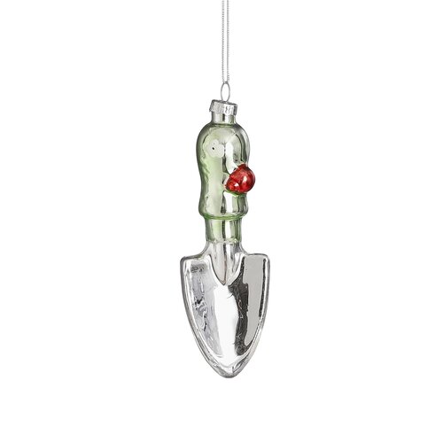 House of Seasons Ornament garden tool groen - l4xb2,5xh11,5cm