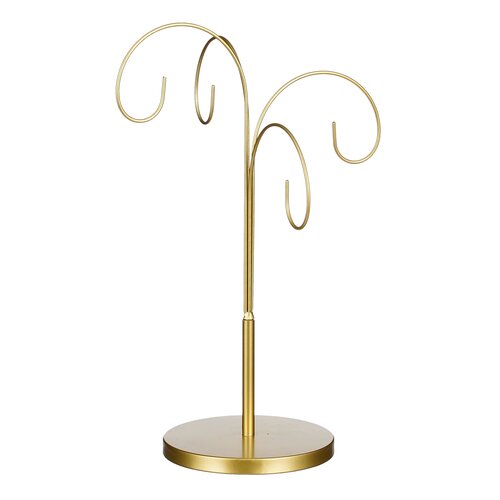 House of Seasons Ornament standaard goud - l30xb30xh46cm