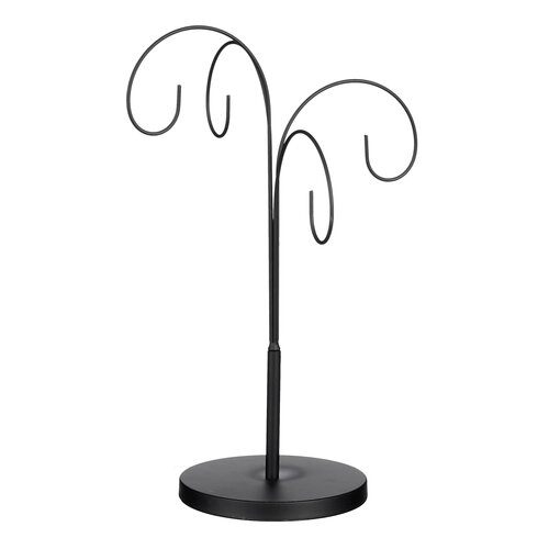House of Seasons Ornament standaard zwart - l30xb30xh46cm