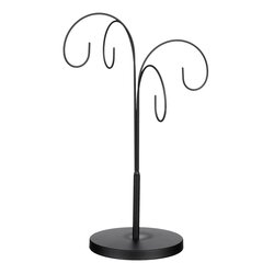 House of Seasons Ornament standaard zwart - l30xb30xh46cm