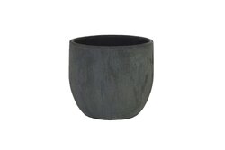 HS Pot avion d29h26cm antraciet