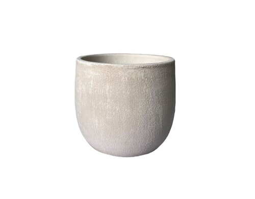 HS Pot avion d35h32cm creme