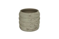 HS Pot belley d29h26cm taupe