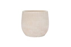 HS Pot miami d16h14cm creme