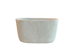 HS Pot ovaal avion l37d14h20cm creme