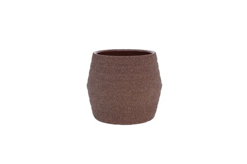 HS Pot sion d16h14cm zand bruin