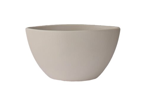 HS Schaal petra ovl 32x17x17cm beige