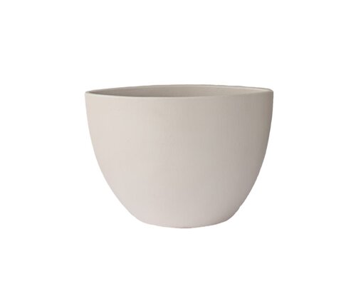 HS Schaal petra ovl 33x17x24cm beige