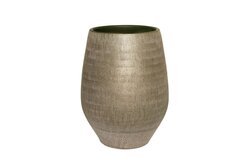 HS Vaas hamar d23h30cm groen/goud