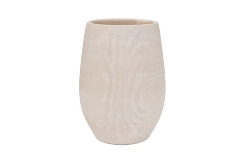 HS Vaas miami d23h30cm creme