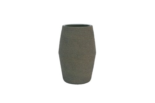 HS Vaas sion d19h30cm zand groen