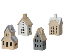 Huis porselein l8.3b11h17.9cm a4