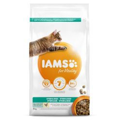 Iams cat adult sterilised/overweight chicken 3kg - afbeelding 1