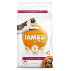 Iams cat senior chicken 3kg - afbeelding 1