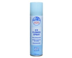 Decoris Ijsbloemspray metaal ice