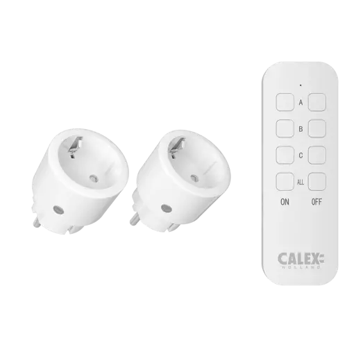 Indoor Remote Control Set 1 remote + 2 sockets 10A,2300W