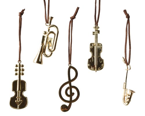 Instrument legering l3h8cm goud a5