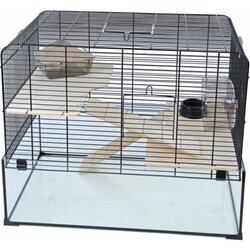 Interzoo Hamsterkooi vision 58 zwart