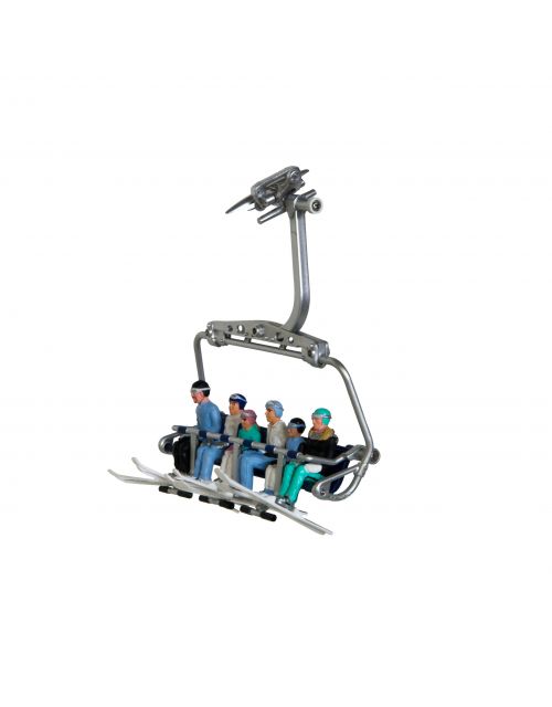 jägendorfer Figuren Zittend Ski's 6 stuks (exclusief zetel)