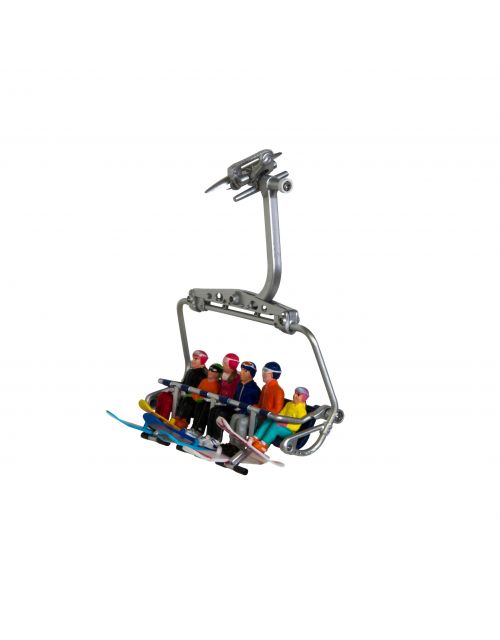 jägendorfer Figuren Zittend Snowboard 6 stuks (exclusief zetel)