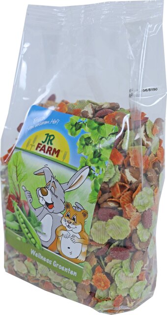 JR FARM KNAAG WELLNESSGROENTEN 600 GRAM 05569