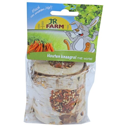 JR farm Knaagrol hout met wortel 150g