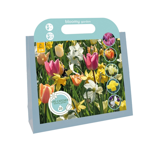 JUB Tas eye-catchers bloomy garden 25st