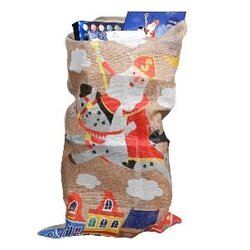 Jute bag Sinterklaas