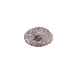 PTMD Juuls Grey cement irregular candleholder 4,5cm dia