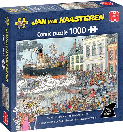 JVH Puzzel sinterklaas intocht 1000st