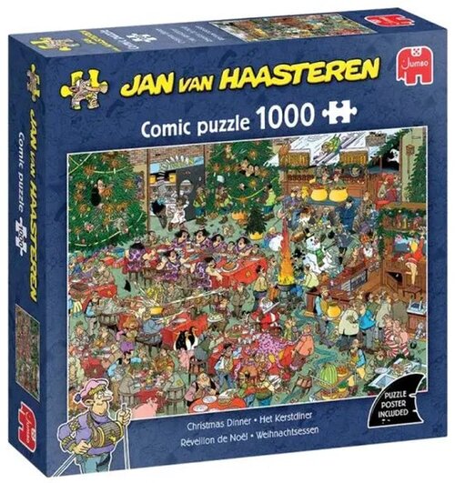 JVH Puzzel xms jvh christmas diner 1000st