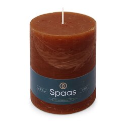 Spaas Rustieke Kaars 100/130mm - bordeaux