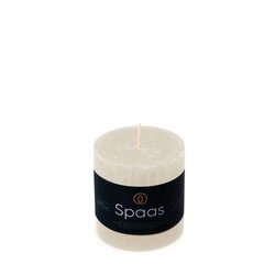 Spaas Rustieke Kaars 70/70mm - wit