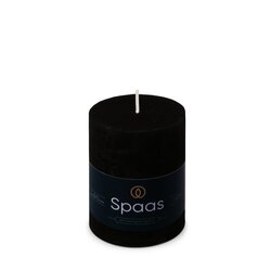 Spaas Rustieke Kaars 70/95mm - zwart