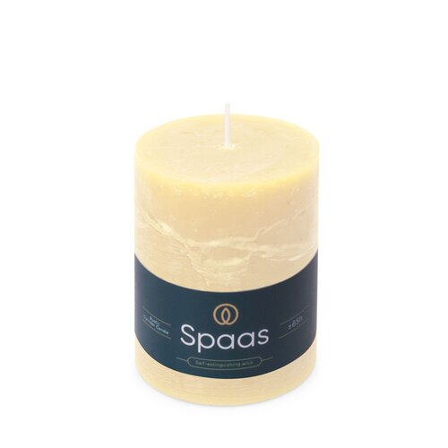 Spaas Rustieke Kaars 80/110mm - ivoor