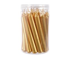 Kaars waxine mini dinner goud